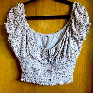 Floral Crop Top